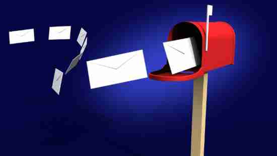 illustration letters mailbox