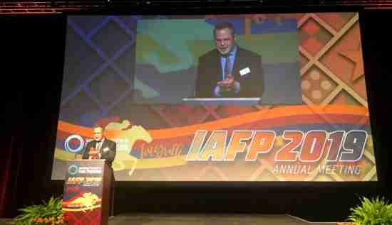 IAFP 2019 Awards Banquet president outgoing
