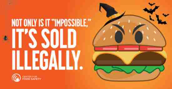 impossible burger halloween safety illegal