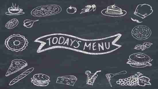 todays menu