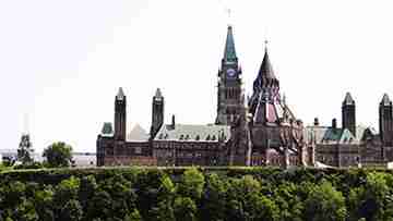 Back of the Parliament Hill